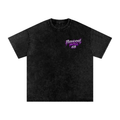 Paranormal Patrol Snow Washed Oversized Cotton T-Shirt