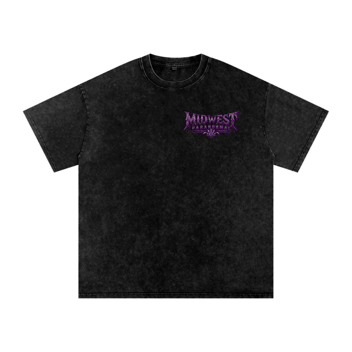 Midwest Paranormal Snow Washed Oversized Cotton T-Shirt