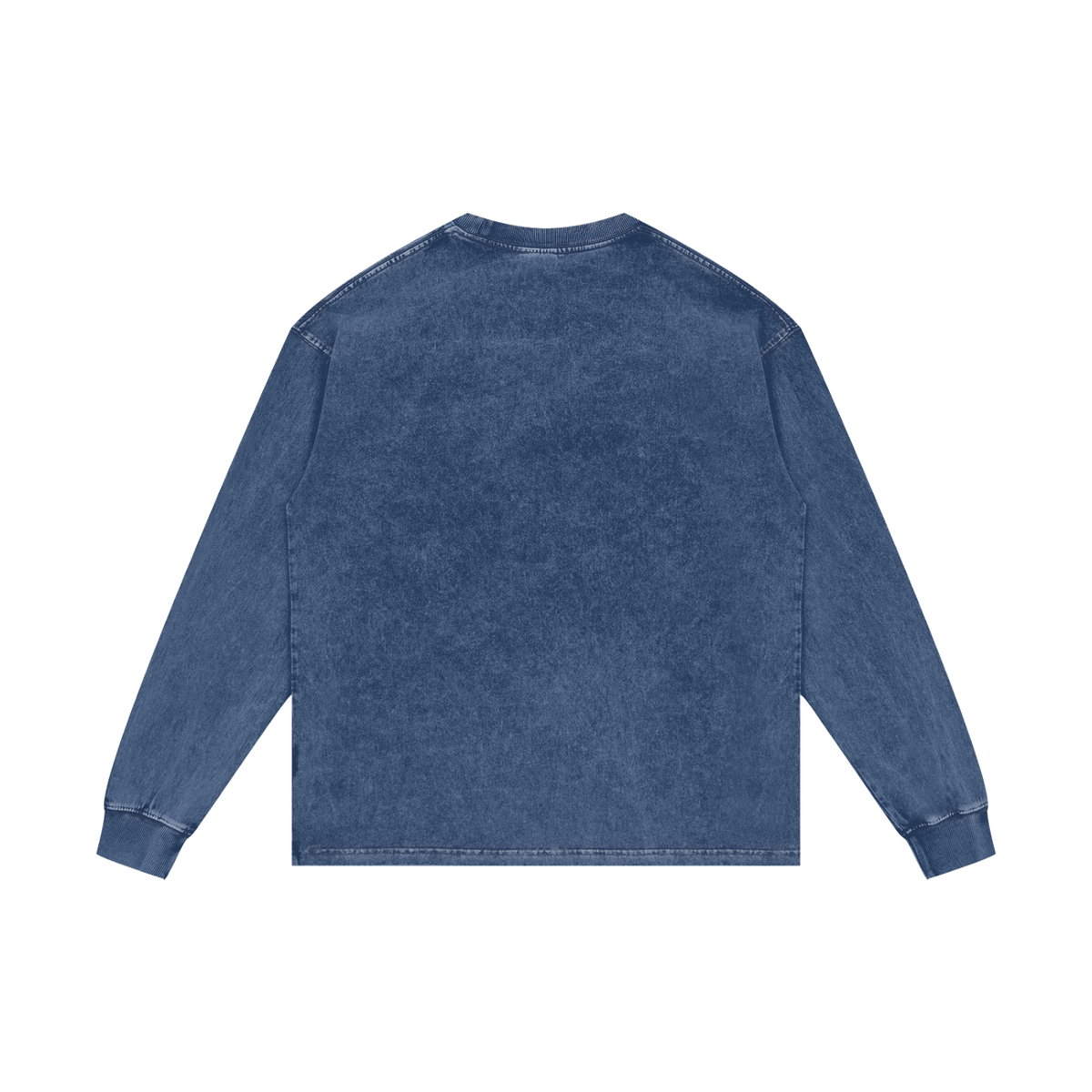 Spooky Era Acid Wash Oversize Long Sleeve T-Shirt