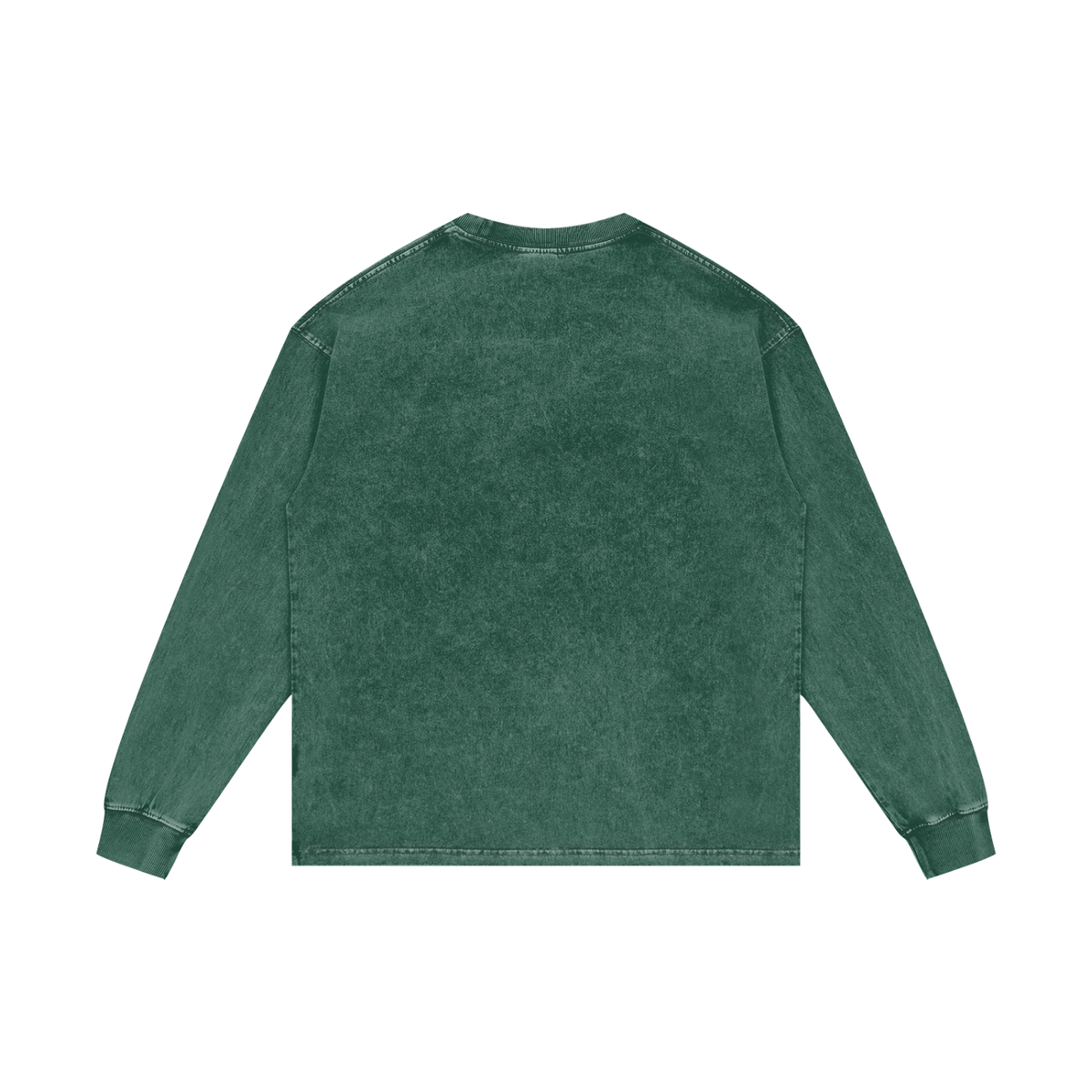 Spooky Era Acid Wash Oversize Long Sleeve T-Shirt