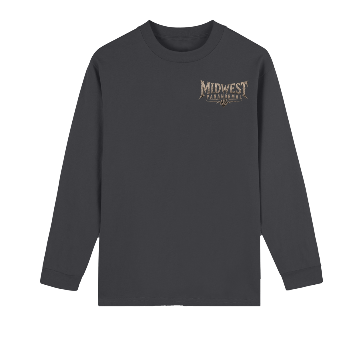 Midwest Paranormal Crew Neck Drop Shoulder Long Sleeve Shirt