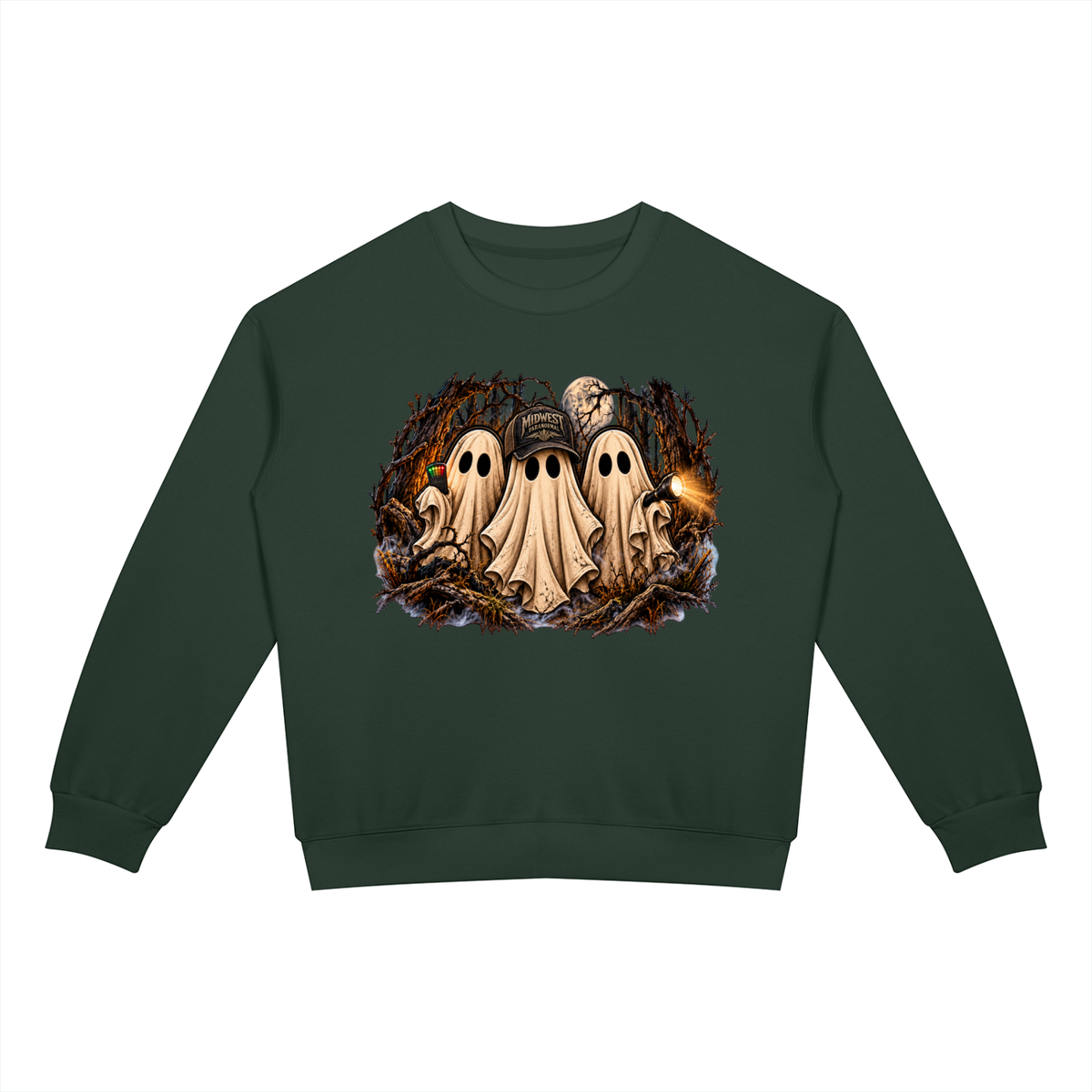 MWP Ghosties Unisex Drop Shoulder Crewneck Sweatshirt