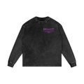 Midwest Paranormal Acid Wash Oversize Long Sleeve T-Shirt