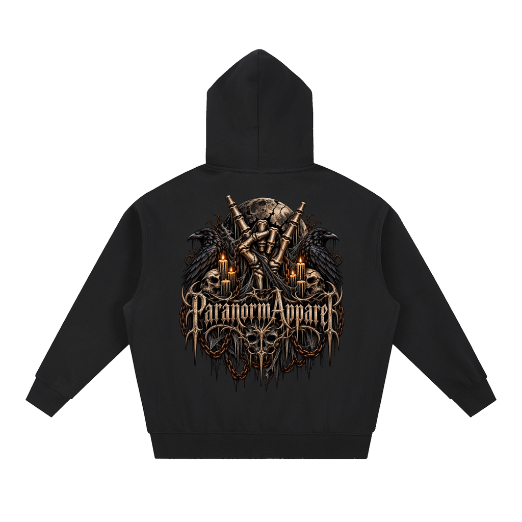 ParanormApparel Essential Oversized Boxy Fit Fleece Hoodie