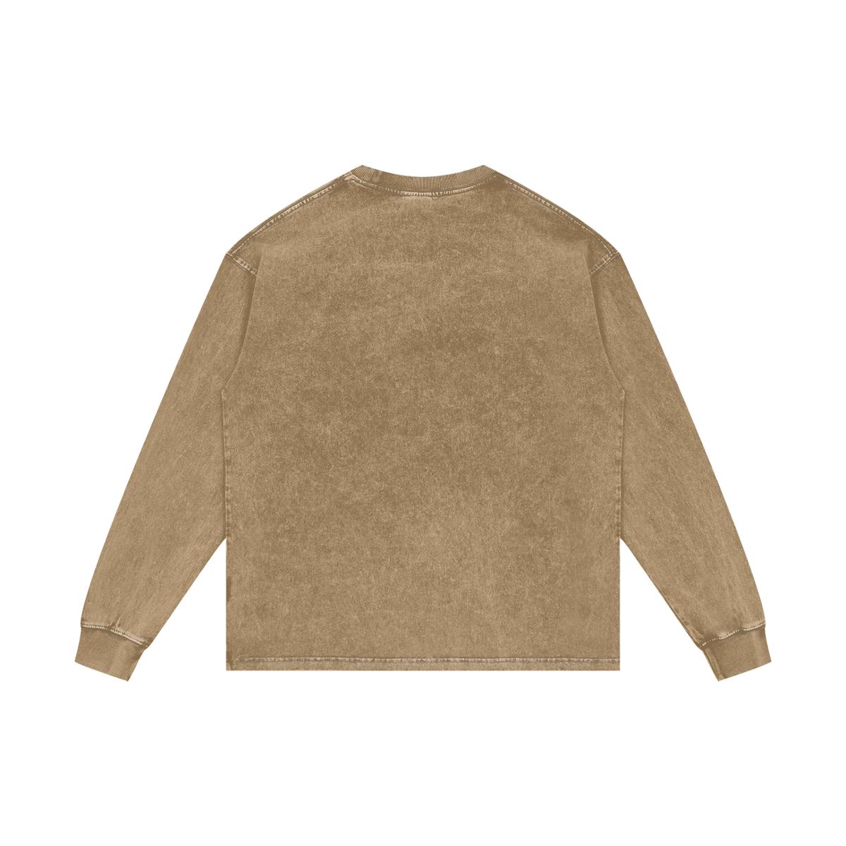 Spooky Era Acid Wash Oversize Long Sleeve T-Shirt